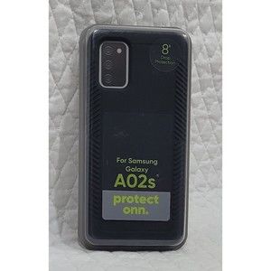 Onn Phone Case Compatible For Samsung Galaxy A02s Antimicrobial Protective Grip